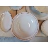 ASSIETTE CREUSE EN PORCELAINE 