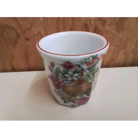 POT A CONFITURE EN PORCELAINE 