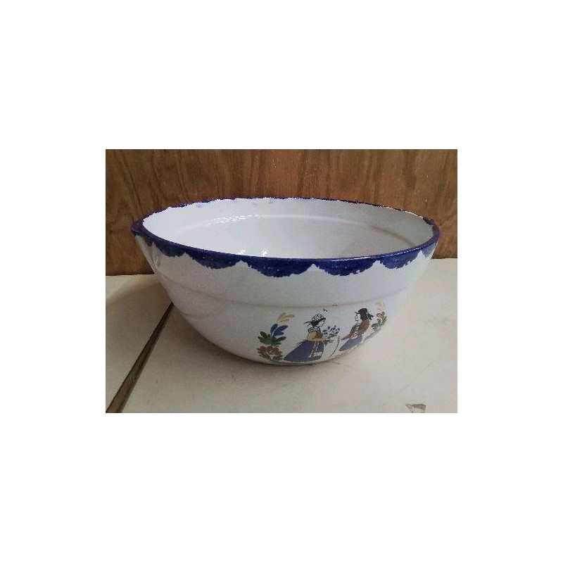 GRAND SALADIER DECOR BRETON
