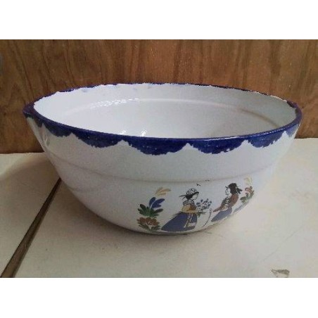 GRAND SALADIER DECOR BRETON