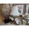 LAMPE PIED EN LAITON 