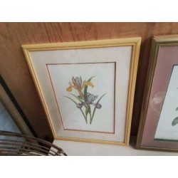 CADRE MOTIF FLORAL 