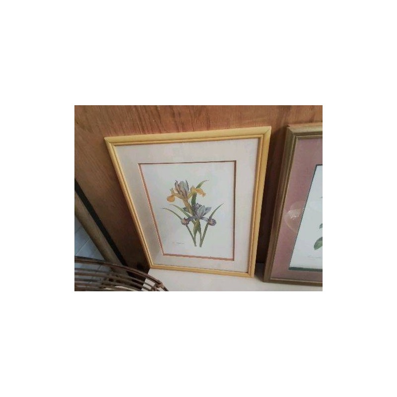 CADRE MOTIF FLORAL 