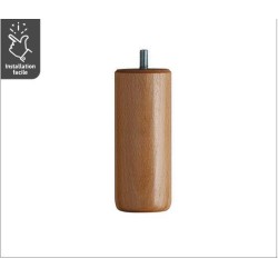 JEU DE PIEDS SOMMIER TAPISSIER BOIS NATUREL