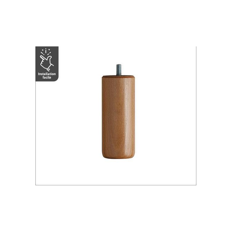 JEU DE PIEDS SOMMIER TAPISSIER BOIS NATUREL