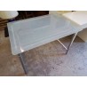 BUREAU PLATEAU EN VERRE 