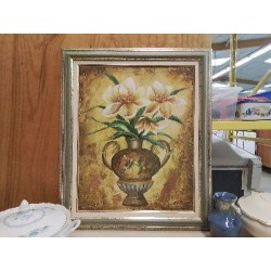 TABLEAU PEINTURE VASE 
