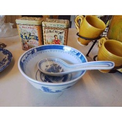 PETIT BOL ASIATIQUE AVEC CUILLÈRE 