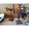 CHANDELIER EN LAITON 