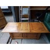 TABLE BASSE COFFRE CHÊNE CLAIR 