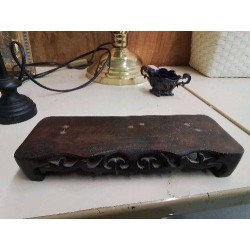 PRESENTOIRE SOCLE EN BOIS 