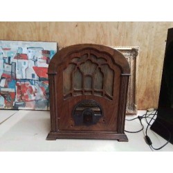 CAISSE RADIO VINTAGE DECORATIVE 