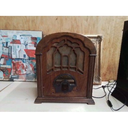 CAISSE RADIO VINTAGE DECORATIVE 