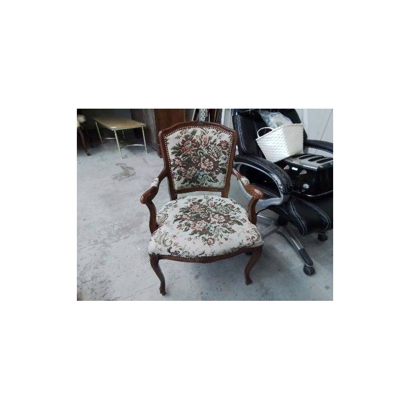 FAUTEUIL MOTIF FLORAL 