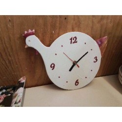 HORLOGE POULE 