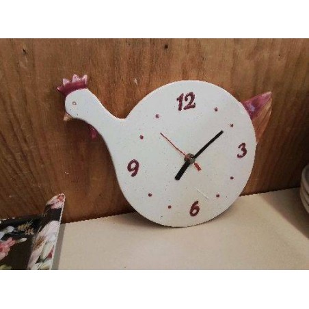 HORLOGE POULE 