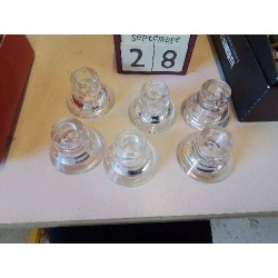 BOUGEOIR EN VERRE 