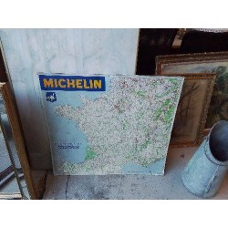 PLAQUE PUBLICITAIRE MICHELIN 