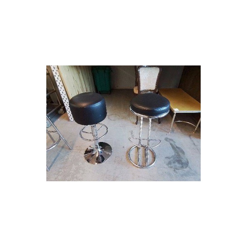 TABOURET NOIR 
