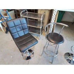 TABOURET NOIR 