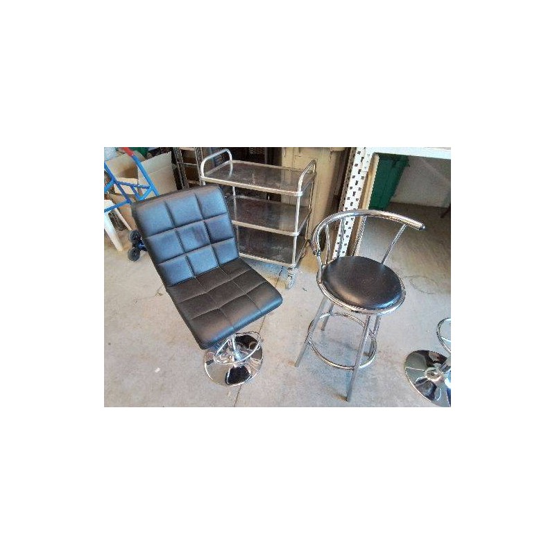 TABOURET NOIR 