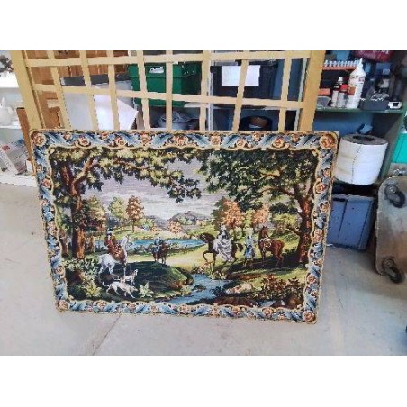 TAPISSERIE SCENE DE CHASSE 