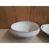 SALADIER EN PORCELAINE MOTIF FLORAL 