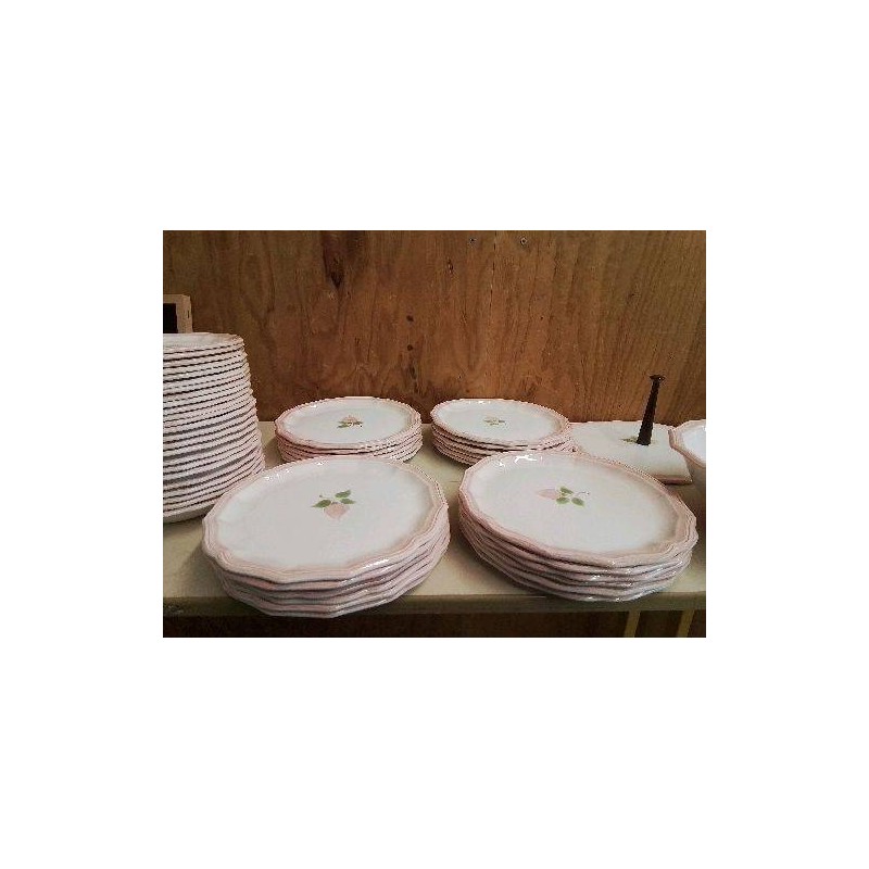 ASSIETTES PRIMEROSE MOTIF FLORAL 
