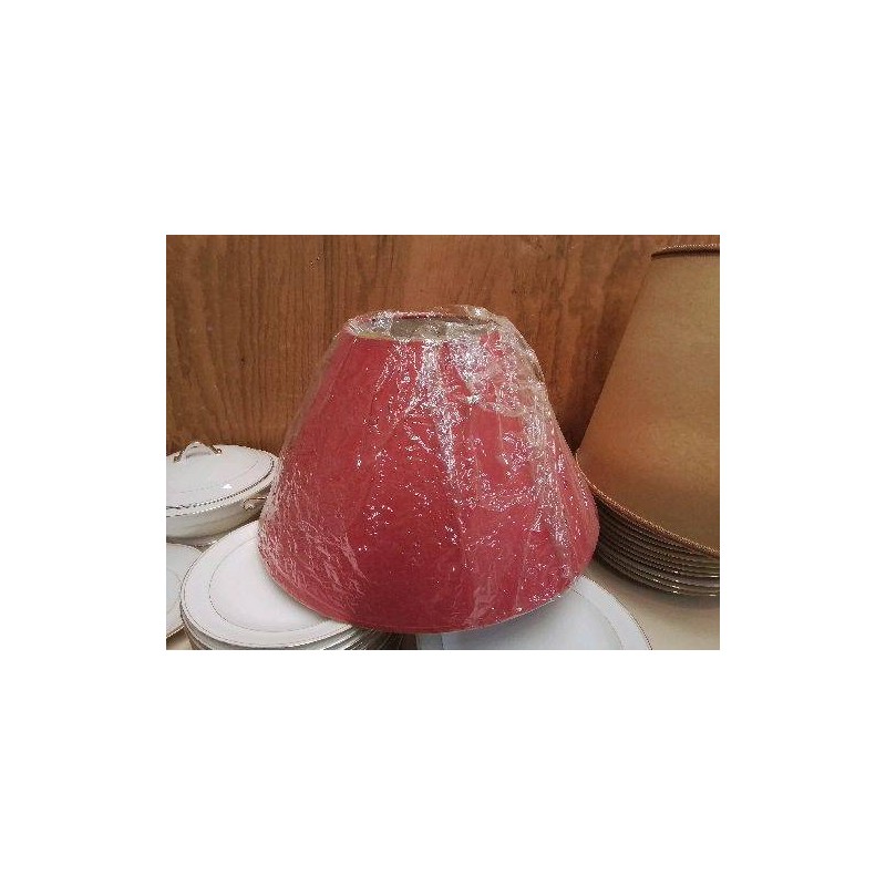 ABAJOUR ROUGE 