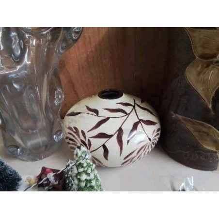 VASE MOTIF FLORAL 