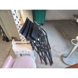 CHAISE PLIABLE NOIRE 