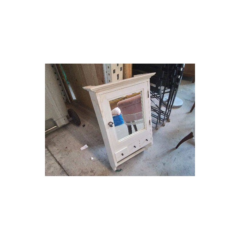 PETIT MEUBLE DE RANGEMENT BLANC 