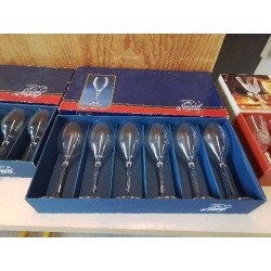 LOT DE 6 VERRES EN CRISTAL 