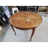 PETIT TABLE RONDE PLATEAU EN VERRE 