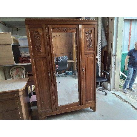 ARMOIRE ART DECO 3 PORTES