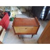 CHEVET PLATEAU EN VERRE 