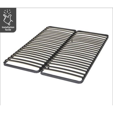 SOMMIER A LATTES 80+80/200 CM