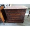 COMMODE DESSUS MARBRE