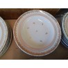 LOT DE 6 ASSIETTES EN PORCELAINE 