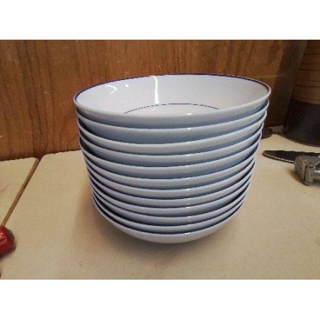 LOT 12 ASSIETTES A SOUPES