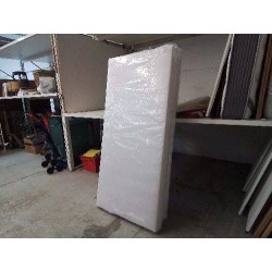 SOMMIER TAPISSÉ BLANC REF WTC124656270_260494-A-HJ
