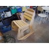 CHAISE D’EXTERIEUR EN FER 