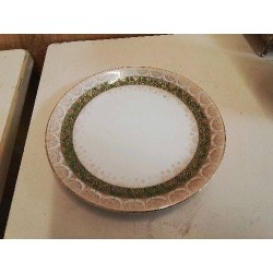 ASSIETTE EN PORCELAINE DE BAVIÈRE 