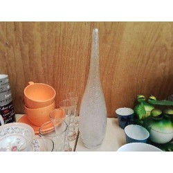 GRAND VASE VERRE BOUTEILLE 