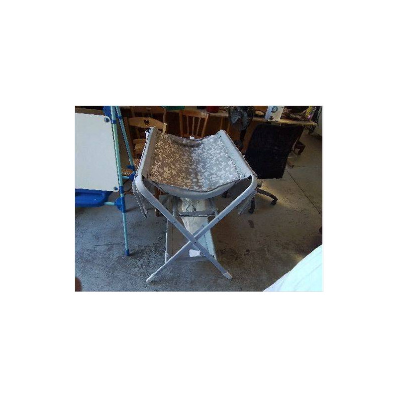 TABLE À LANGER PLIABLE GRISE 