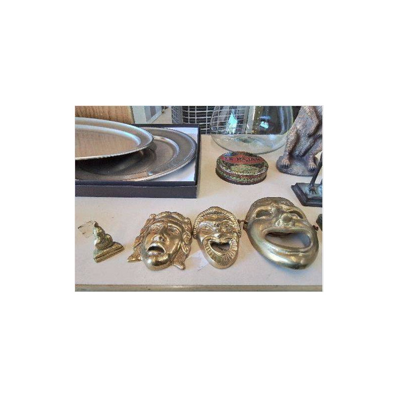 MASQUE DECO DORÉ