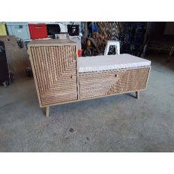 BANC A CHAUSSURE CONTEMPORAIN NEUF REF : CLY606797-HJ