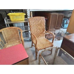 FAUTEUIL EN ROTIN