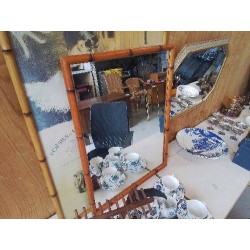 MIROIR CADRE BAMBOU 