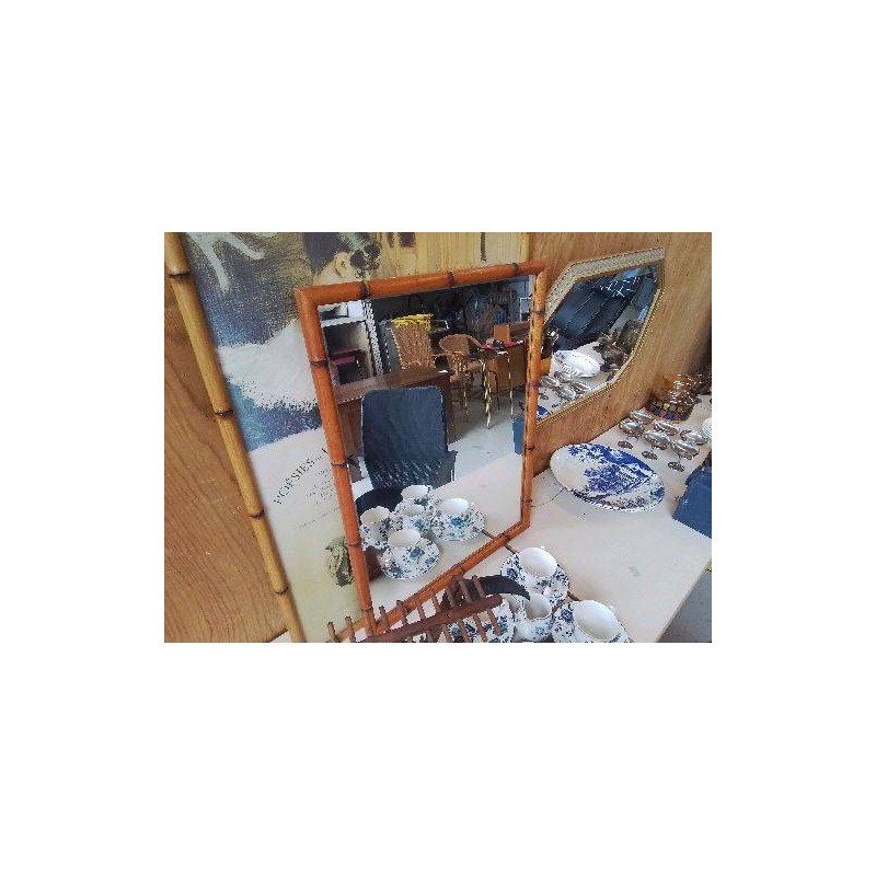 MIROIR CADRE BAMBOU 